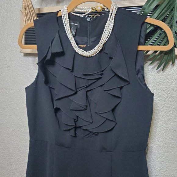 Spense Dresses & Skirts - Spense I Black Career Professional Ruffled Dress Size 4
